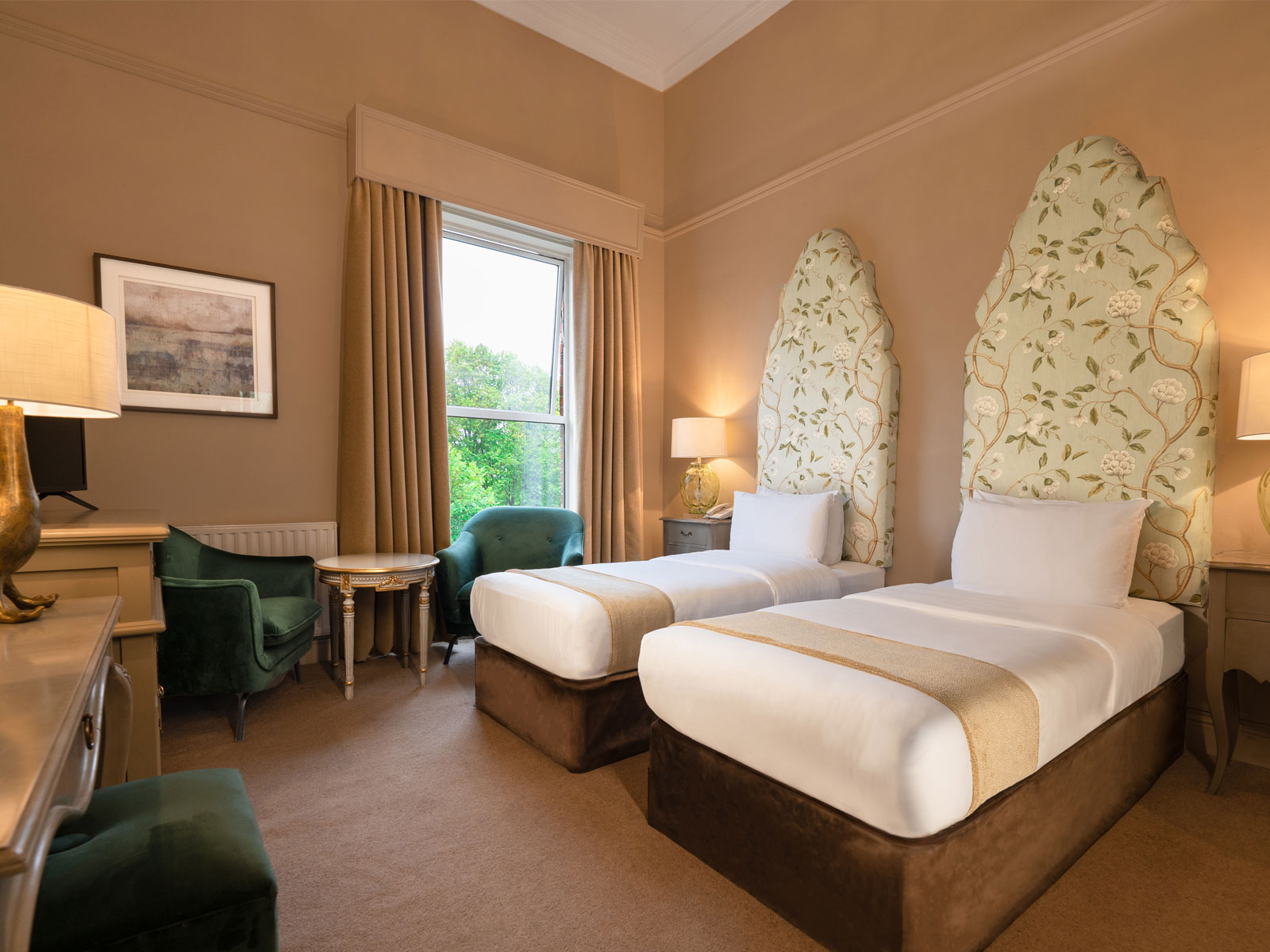 Superior Twin Room Hotel Ariel House Dublin
